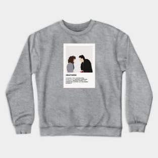 Heathers Minimalist Poster Crewneck Sweatshirt